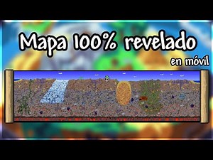 2 métodos para tener tu mapa revelado en Terraria Android || (muy fácil) || v 1.4 Journey's End
