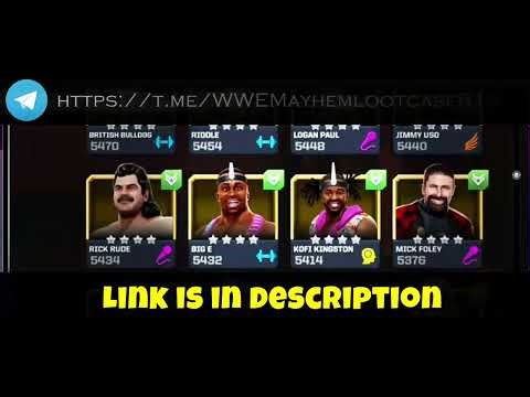 ♻️Wwe mayhem new apk mode available video in English voice 👌 🙌 must watch till end 👌