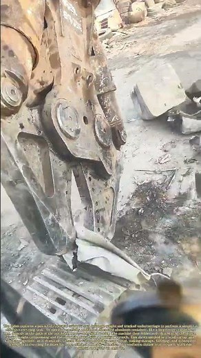 Compacting Waste: How a 30-Ton Excavator Turns Trash into Treasure**