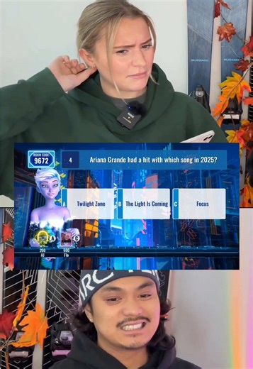 game: best of 2025 event quiz in it’s quiz time #arianagrande #arianator #wicked #forgood #elphaba