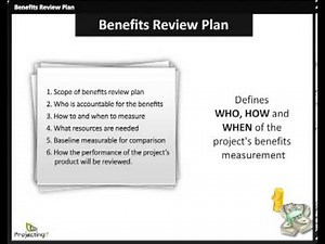 PRINCE2 Certification - How to measure benefits with Benefits Review Plan