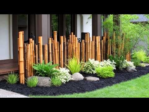 20 DIY Rustic Woodland Garden Edging Ideas for Small & Compact Front Yard Landscape