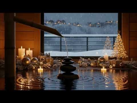 Holiday Spa Harmony • Calming Christmas Music for Deep Rest & Mind Reset- No Ads