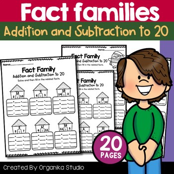 Fact Family Addition and Subtraction to 20| Addition And Subtraction Fact family