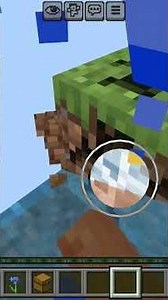 SKY BLOCKS IN MINECRAFT IS CRAZY 🤯 #minecraft #minecraftshorts