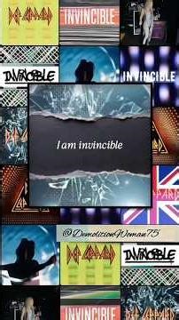 Def Leppard | Invincible | Lyrics | GIF Video | Unofficial Video