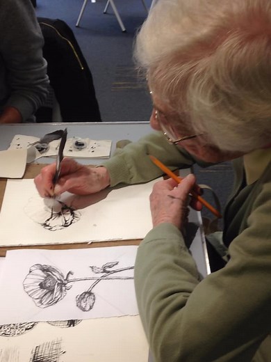 Art Workshops for Adults in Surrey - Jo Sharpe | Surrey artist