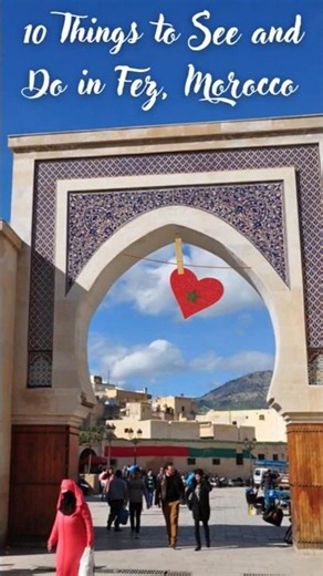 10 Things You Must See in Fes, Morocco 🇲🇦 | Ultimate Travel Guide #fez #morocco #travel #fyp #shorts