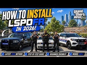 How to Install LSPDFR in 2026! 🚔 COMPLETE Beginner Guide | GTA 5 Police Mod Tutorial