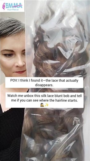 POV: I THINK I FOUND IT - THE KACE THAT ACTUALLY DISAPPEARS! YN22| Emma Hairpiece