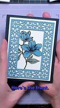 Thankful Magnolias with Ornate Frame | Gina K Designs