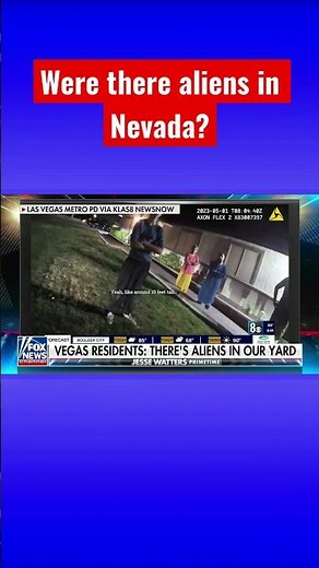 WATCH: Bodycam footage shows green flash in Vegas #aliens