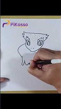 How to Draw a Crested Gecko Easy in Less Than One Minutes