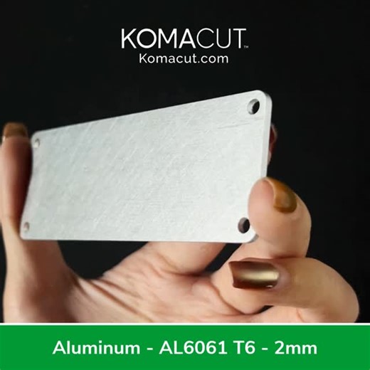 Komacut on Instagram: "𝗔𝗟𝟲𝟬𝟲𝟭-𝗧𝟲 𝗔𝗹𝘂𝗺𝗶𝗻𝘂𝗺 offers an excellent strength-to-weight ratio, good corrosion resistance, and is easy to machine and weld. It is one of the most versatile aluminum alloys for structural parts, enclosures, brackets, and general engineering applications. Full Guide: https://www.komacut.com/blog/guide-to-aluminum-material-selection/ Komacut: Custom Metal Parts On Demand #manufacturing #mechanicalengineering #productdesign #productdevelopment #kickstarter"