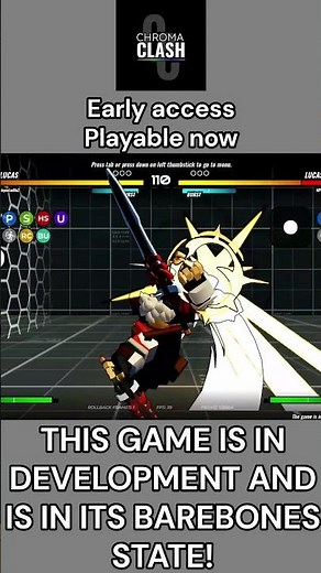 ChromaClash, Guilty Gear's roblox cousin #roblox #anime #guiltygearstrive #guiltygear