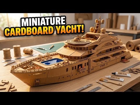 How to Make an Amazing Cardboard Boat | Easy DIY Cardboard Boat at Home