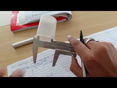 DIAMETER OF SPHERICAL BODY BY VERNIER CALLIPERS #CBSE#PhysicsPractical#Class11#ExperientialPhysics