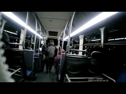 Boarding & Leaving N6 Bus #1965 From Hempstead Trans Center To Jamaica Bus terminal 12/5/25