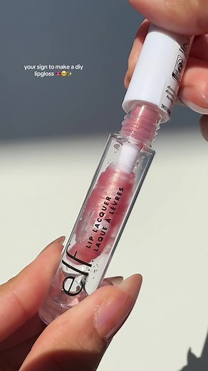 i need a actual gloss of this shade right now 😭 it turned out so pretty! @e.l.f. Cosmetics @Charlotte Tilbury #diy #diyideas #diymakeup #makeup #lipgloss #lips #lipglossmaking #makeuphack #girlygirl