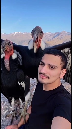 Have You Seen This? Condors Loud Call! 🦅😳 #andeancondor #condor #wildlife #shorts #animal