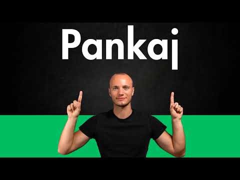 How to Pronounce PANKAJ (Correctly)
