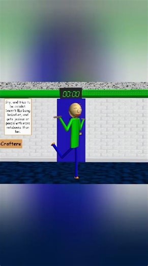 Baldi making people happy - (Baldi's Basics animation) #baldi #baldisbasics #baldisbasicsplus