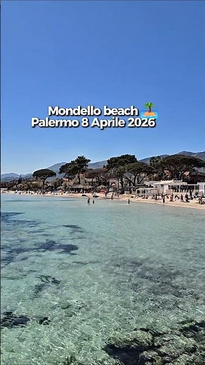 Mondello: dove il mare incontra l'oro del sole 💙✨