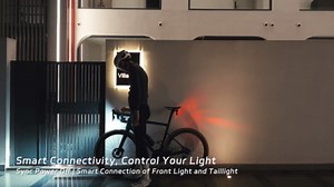 iGPSPORT SR mini Radar Bike Light, 160M Monitoring Distance 20H Battery Life Brake Flash Waterproof Cycling Tail Light