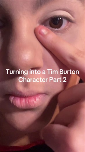 Part Two of it! | Tim Burton Makeup