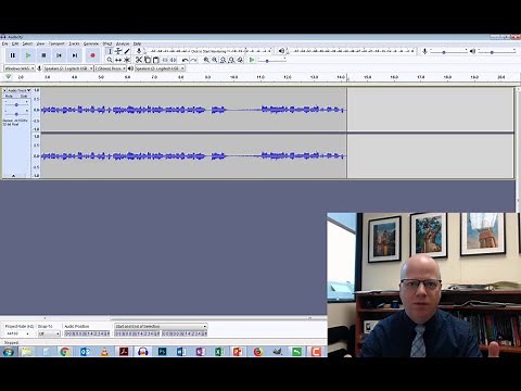 Record streaming audio with Audacity (Windows)
