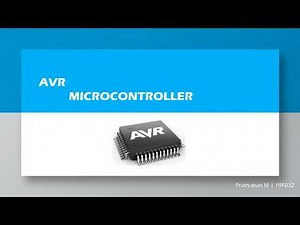 AVR Microcontroller | Architecture and Application