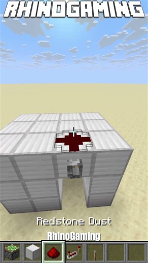 How To Build A Flush Piston Door In Minecraft JAVA! (1.22!) #shorts