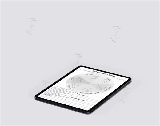 Self-discovery Wheel Printable, Personal Growth Worksheet, Life Balance Chart, Mindfulness Therapy Tool, Color and Monochrome PDF - Etsy