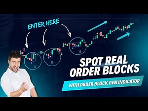 Find real order blocks to x2 your trading results with Order Block Gen indicator.