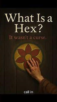 The Secret History of Hex Signs!