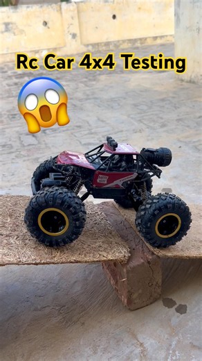 Upwhil Climbing Testing Rc Monster Truck 4x4 #shorts