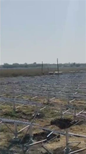 #solarsystem#structure#5MW solar panel system structure lag gaya hai..