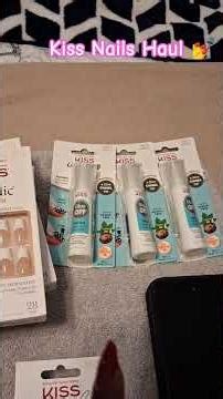 Kiss Nails Haul,#kissnails,#pressonnails