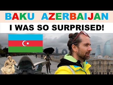 Exploring BAKU, the Caspian Sea capital of AZERBAIJAN
