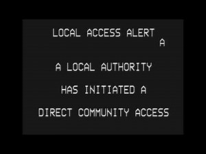 Local Access Alert (EAS Mock)