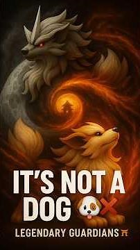 It’s NOT a Dog 🐶❌ | The True Origin of Arcanine 🔥 #pokemon #shorts