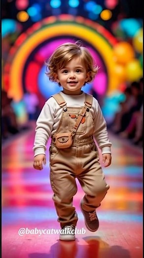 Tiny Model Steals the Runway 👶✨ Kids Fashion Show