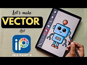 Vector Art in IBIS PAINT X | How to draw VECTOR ART in IBIS PAINT app