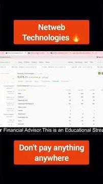 Netweb Technologies Share 🔥 | Netweb Technologies Analysis & Review