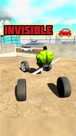 Invisible Car 🚗 Cheat Code in Indian Bikes Driving 3D 🤫🔥 100% Real ✅ #carcheatcode #youtubeshorts