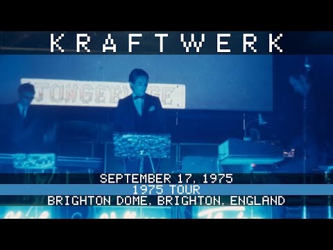 Kraftwerk Live 9/17/1975 Brighton Dome