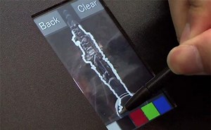 Hitachi Unveils Capacitive Display That Accepts Stylus Input (video)