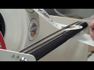 Using a TAL-10M Manual Label Dispenser