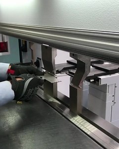 1.7M views · 1K reactions | 1 part, 10 bends, 0.050” mild steel! Here’s our TruBend 7050 in action | TRUMPF Inc. | Facebook