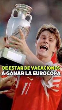 😳 When Denmark won the European Championship without qualifying! They were at the beach! #footbal...
